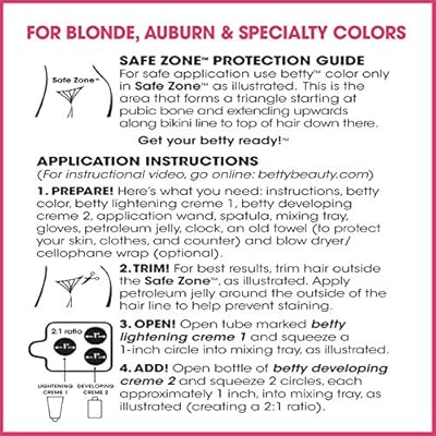 Blonde Betty - Color for the Hair Down There Kit
