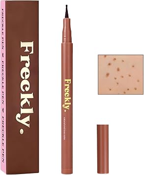 Freckle Pen,Waterproof Long-Lasting Freckle Makeup Pen,Fake Freckles P/en,Freckles Stamp P/en for a Natural Sun-kissed Makeup,Soft Spot Pens For LifeLike Make/up,Suitable for All Skin Typesmedium