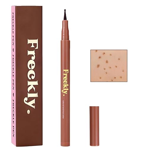 Freckle Pen,Waterproof Long-Lasting Freckle Makeup Pen,Fake Freckles P/en,Freckles Stamp P/en for a Natural Sun-kissed Makeup,Soft Spot Pens For LifeLike Make/up,Suitable for All Skin Types(medium)