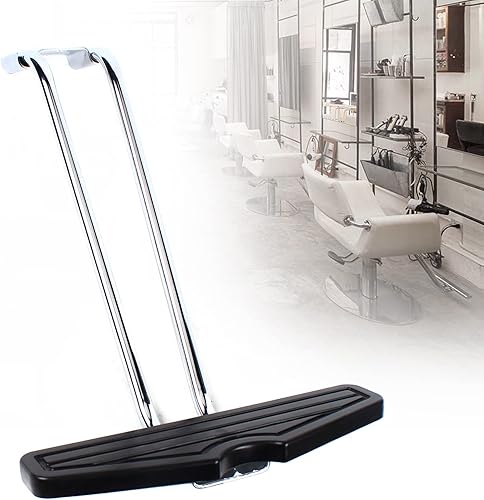 Reposapiés de silla de salón, soporte de trípode de repuesto simple F-1 para silla de salón, silla giratoria, piezas de pedal de pie