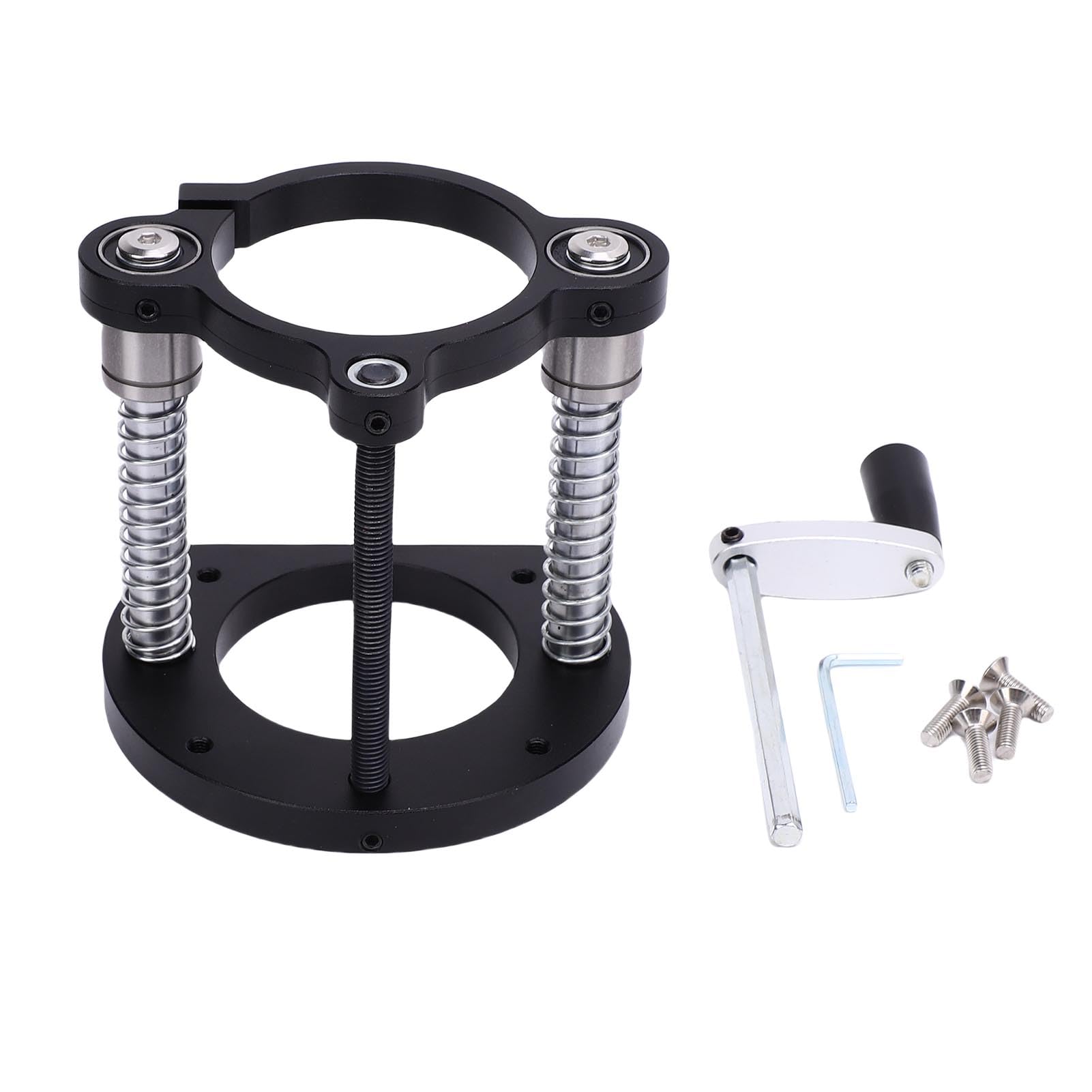 Walfront Base Elevadora para Fresadora con Abrazadera de 2 Mordazas para