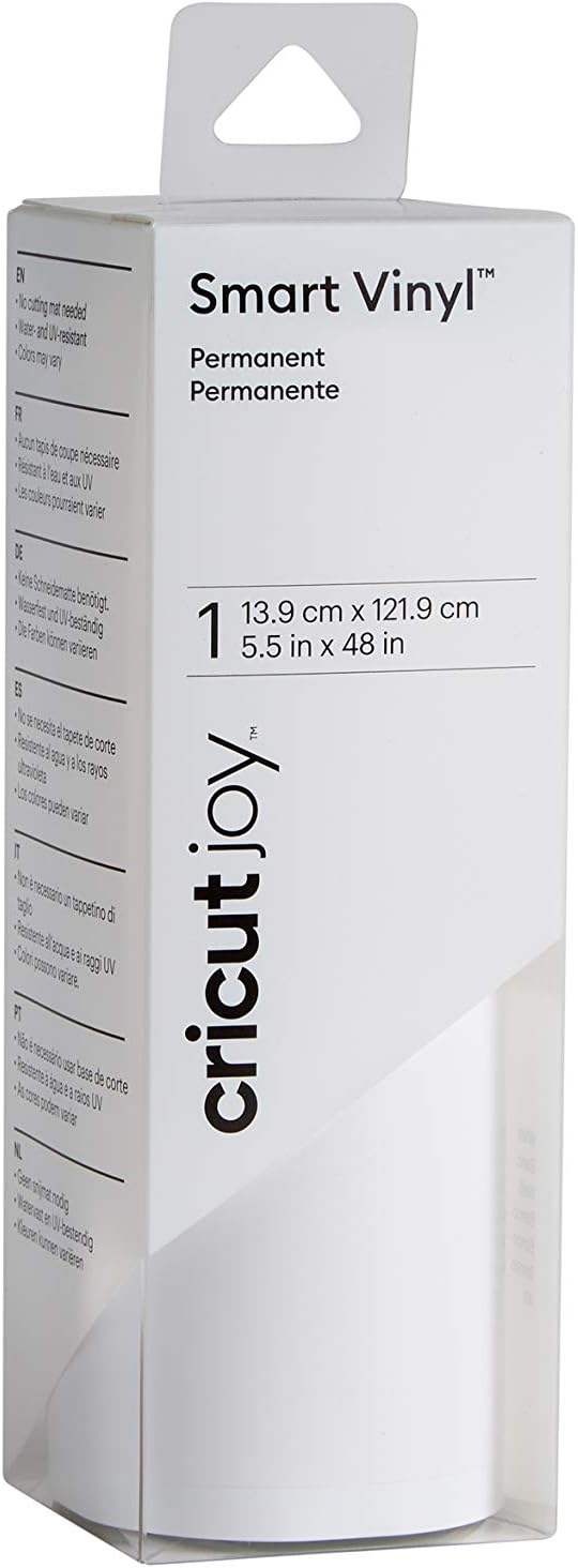 Joy Smart Vinyl Permanent White 13.9 x 121.9 cm 1.2m (4ft) 2008028