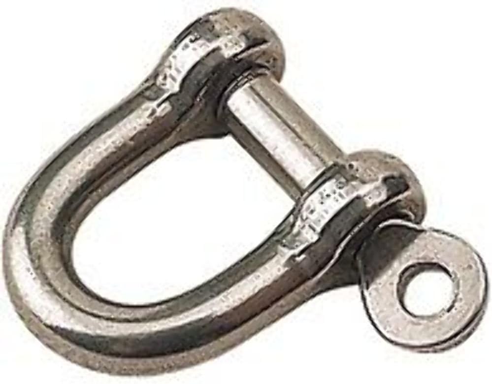 Captive D Shackle 316 Forged Stainless