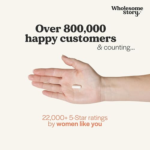 Miniatura 6 de Wholesome Story Suplemento de mio-inositol | Cápsulas de polvo de inositol | Mioinositol | 2000 mg por porción | 500 mg por cápsula | Suplemento de