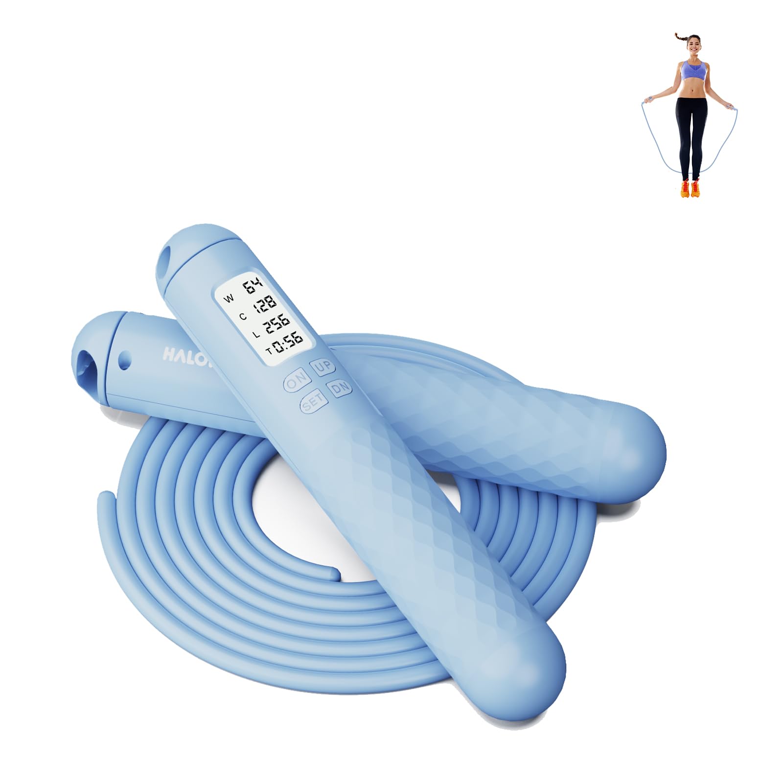 jumprope rope blue