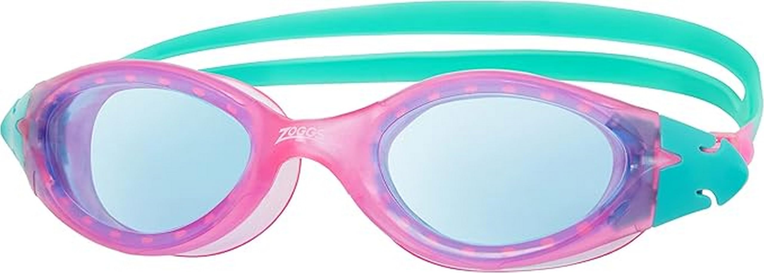 Zoggs Panorama Junior Gafas de Natación para Niños – Gafas de Piscina para Niños Antivaho con Protección UV Tintada, Sello Antifugas y Visión Amplia