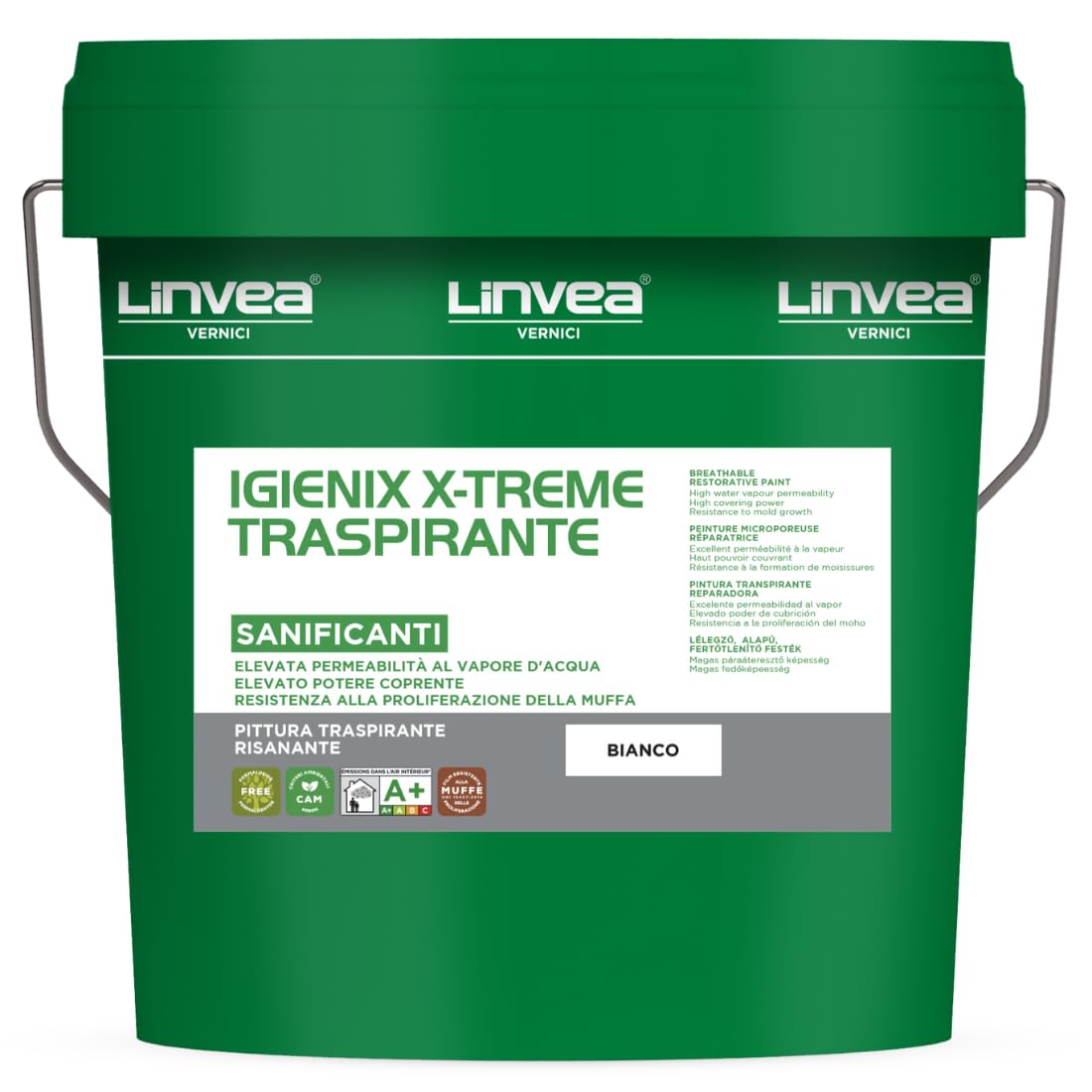 TRASPIRANTE ANTIMUFFA IGENIX PITTURA MURALE 14L
