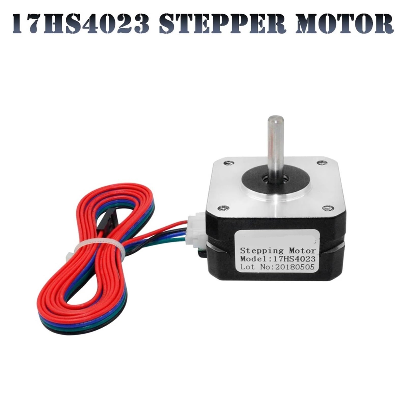 1 motor paso a paso Nema17 17HS4023 de 22 mm, 42, 1.0 A, 12 V, 14 N.cm