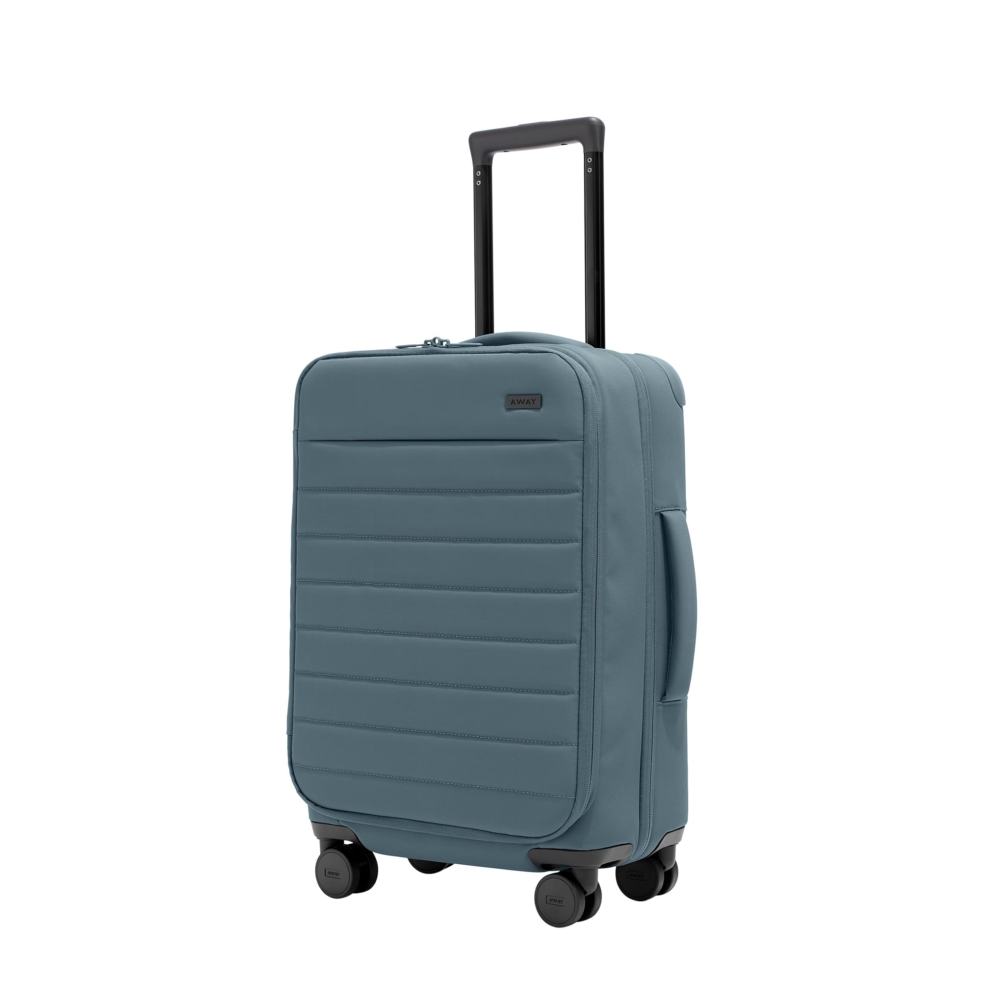 Away Softside Carry-On Suitcase, 22 Inch Expandable High-Strength Nylon Luggage With Spinner Wheels, Meets Requirements for Most Major Airlines, Coast