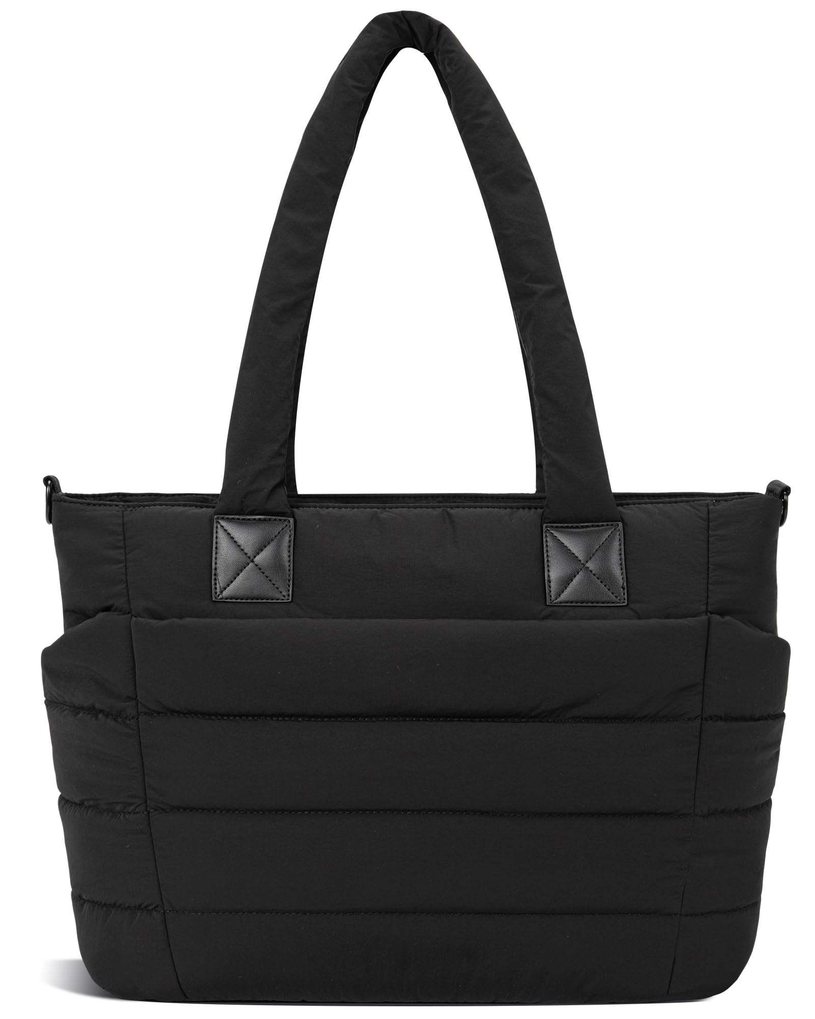gassda Tote Bag for Women Puffer Work Tote Handbag Large Quilted Nurse Bag with Zipper for Travel-picture-24