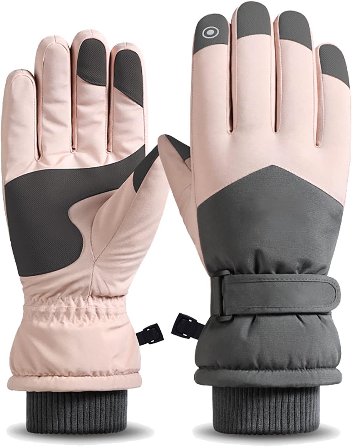 Warm Outdoor Ski Snow Gloves Winter Snowboarding Skating Gloves Cycling Gloves for Women and Men Work Golves