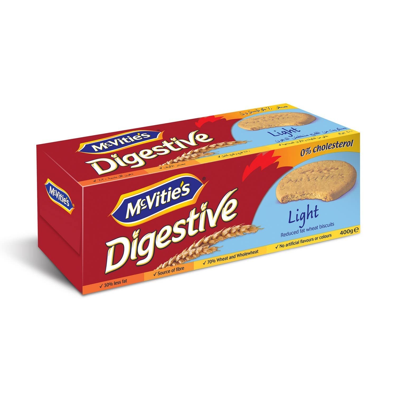 McVitie's Digestive Light Biscuits 400g