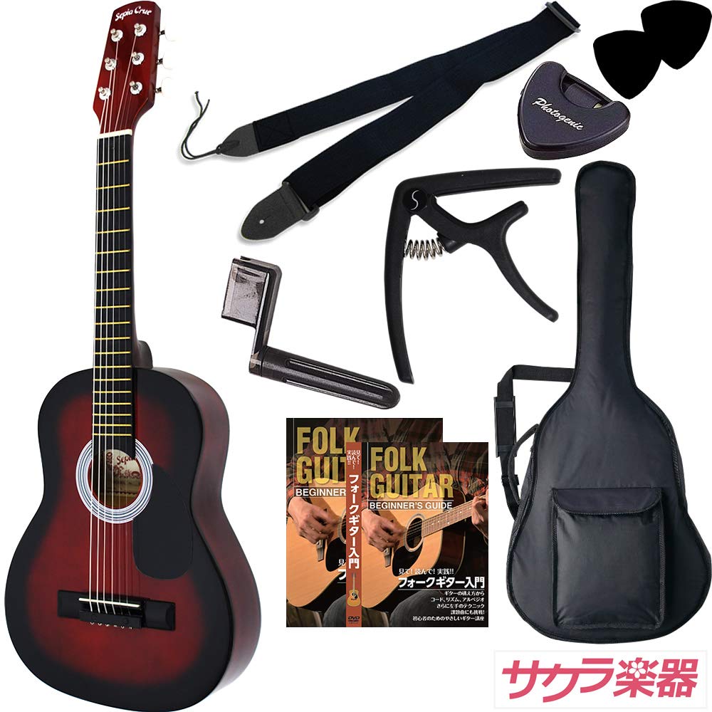 セピアクルー　ミニアコースティックギター ミニギター Sepia Crue W-60 16点 初心者セット 〔 アコースティック