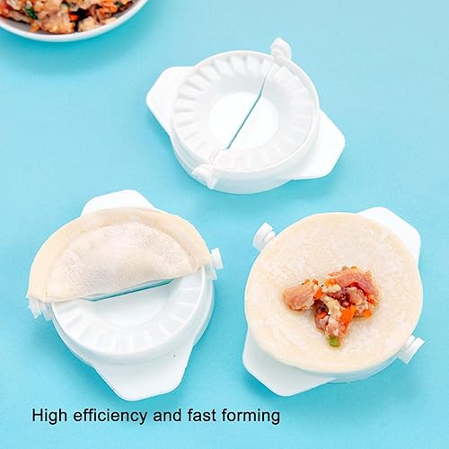 Miniatura 3 de Máquina para hacer dumpling 3 en 1 con rodillo prensador manual de masa para dumpling envoltura de prensa prensador manual de masa prensa de