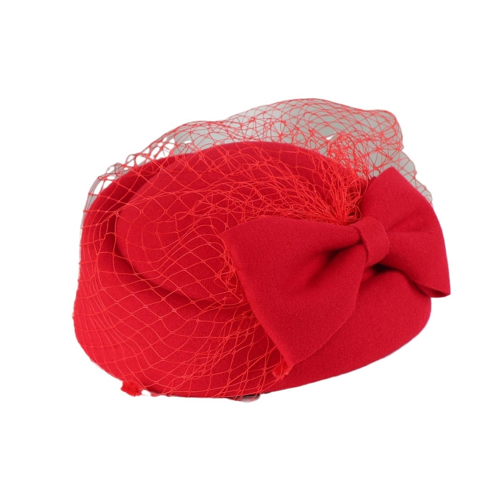 Cappello A Cloche Da Donna Cappello Cloche Invernale da Donna Elegante Fedora in Lana Per Donna