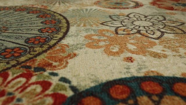 Tapete decorativo floral Alexa Medallion 7'6" x 10' miniatura 7
