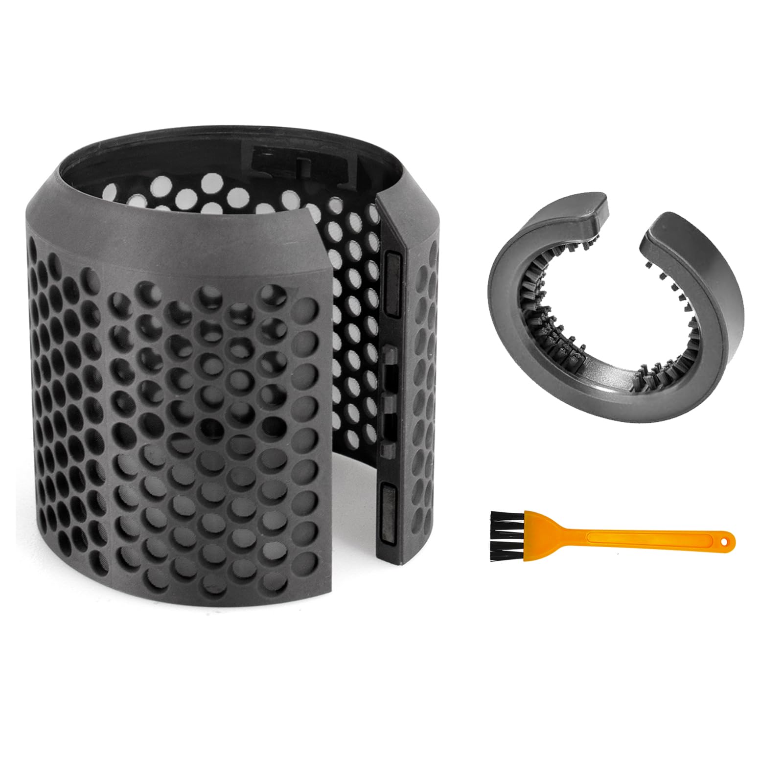 Outer Filter Cage Cover Filter Cleaning Brush Replacement for Dyson for Airwrap Styler HS01 HS05, Strainer Magnetic Filter Cover Attachment