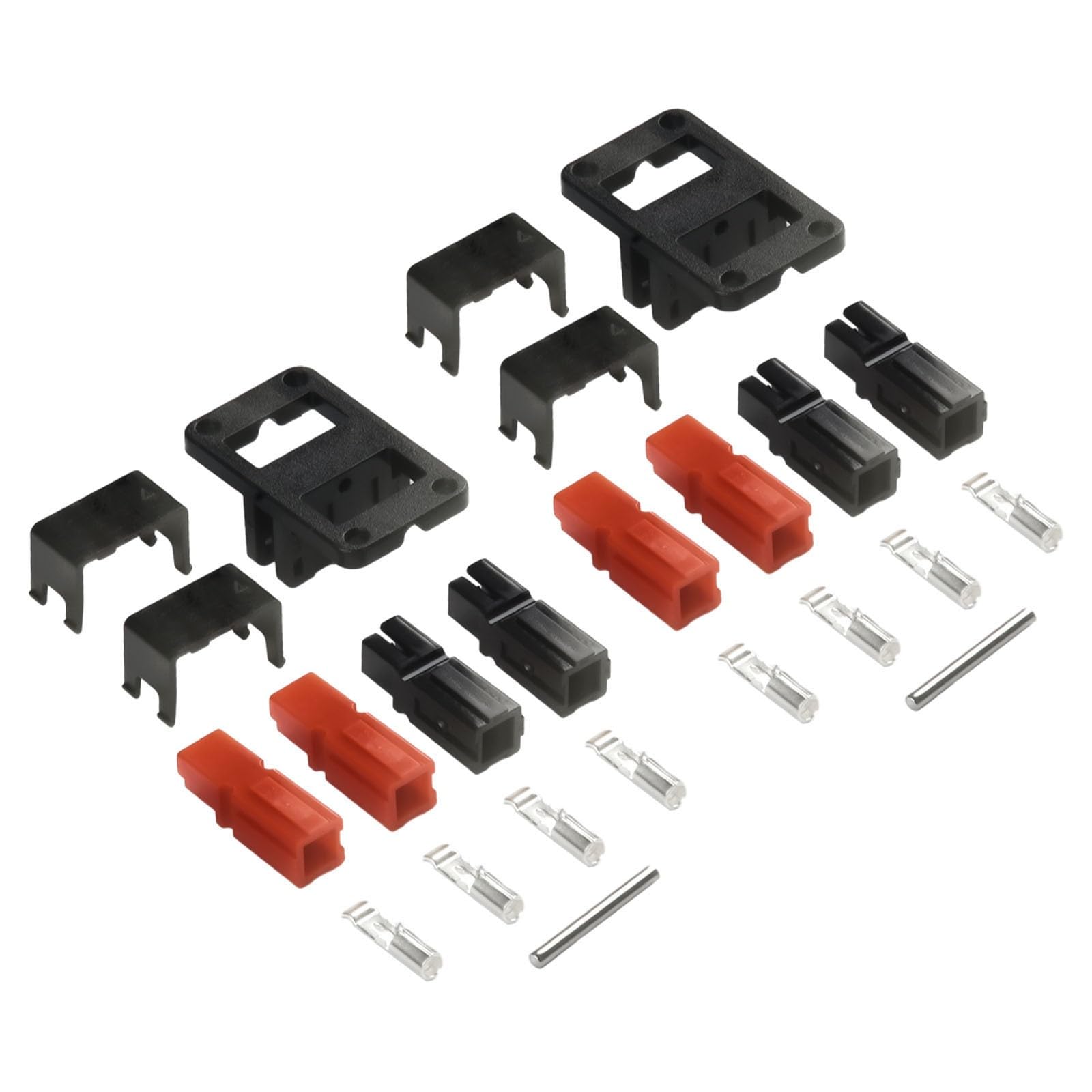 30A 600V Stecker Anderson Stecker Power Bracket Solar EV Gabelstapler 4-polig Panel Mount Kit für Camping Marine Set