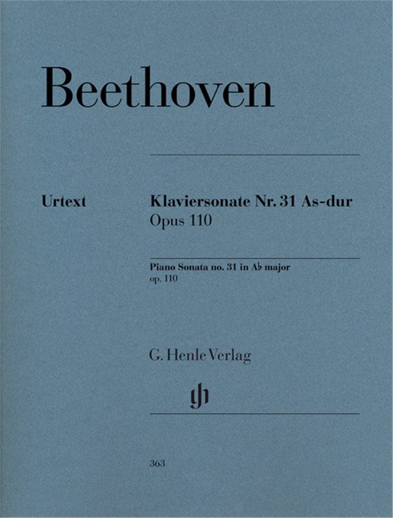 Piano Sonata A flat major op. 110 - piano - (HN 363): Instrumentation: Piano solo