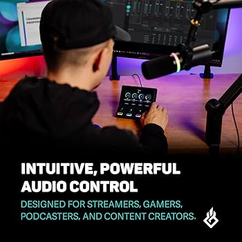 BEACN MIX 音声ミキサー USB接続 BEACN Mix Create Audio Mixer | Audio Mixer for PC & Mac | C