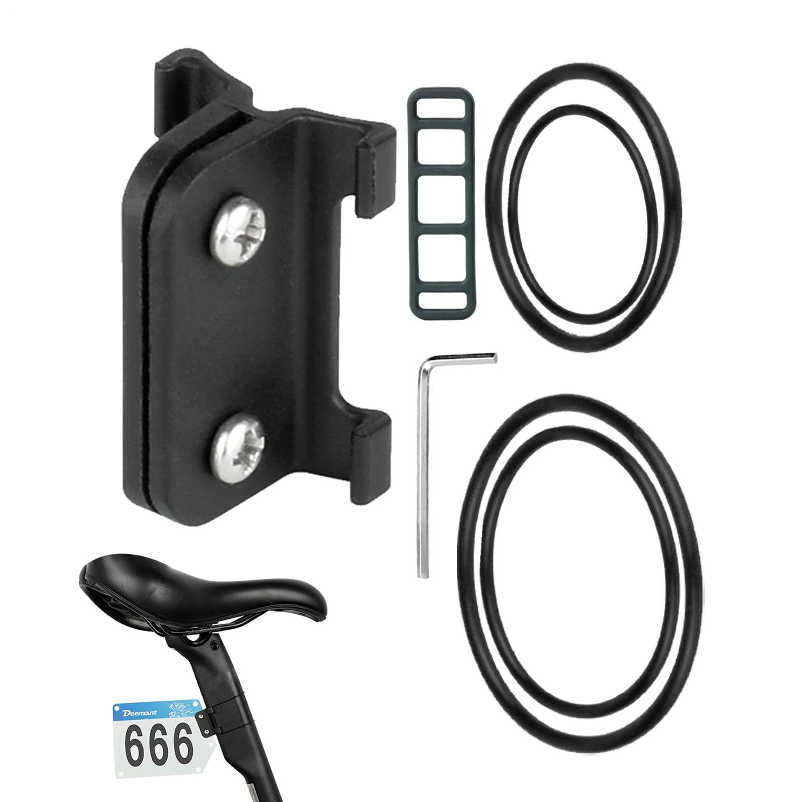 Nummernhalter für Wettbewerb, PVC, für Mountainbike, Rennrad, Fixierung für Radsport, Geländefahrrad, Identifikation für Fahrräder, zusammenklappbar, Zubehör für Radfahrer