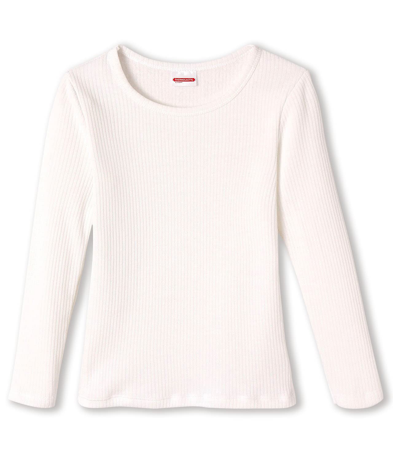 Damart T-Shirt Thermolactyl Col Rond, Côtes Molletonnées Haut Thermique Garçon (Lot de 1)