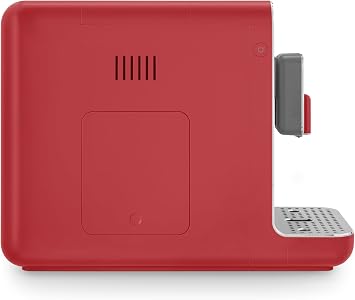 Smeg BCC01RDMUS Fully Automatic Coffee Machine, Red