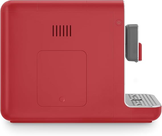 Smeg BCC01RDMUS Fully Automatic Coffee Machine, Red
