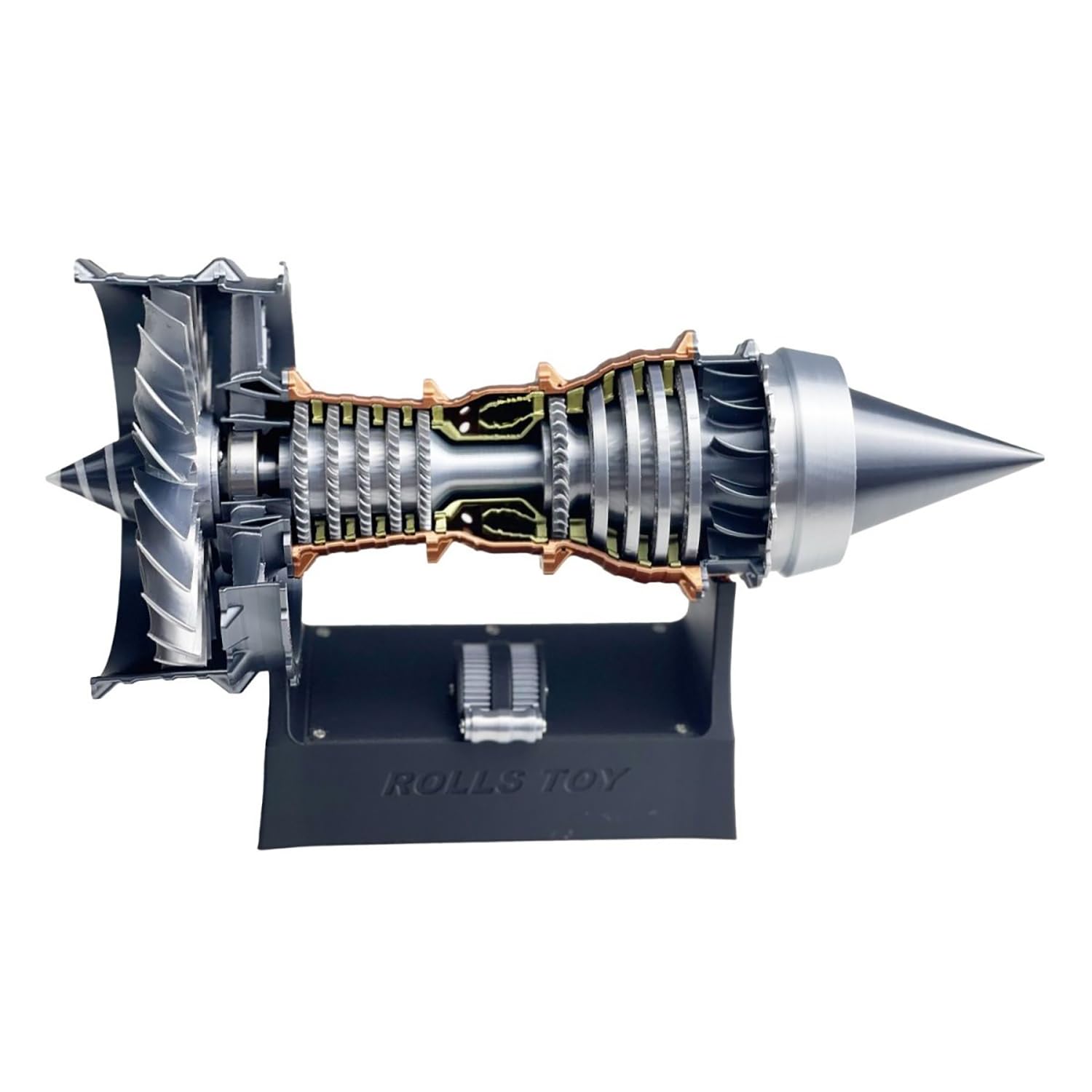 Amazon.com: Jet Aircraft Turbofan Turbojet Engine Model Kit, 3D DIY ...
