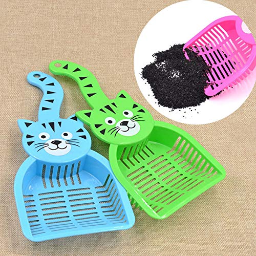 Pets Empire Pooper Scooper Portable Cat Handle Litter Pet Supplier Puppy Cat Feces Pick Up (Buy 1 Get 1 Free) Color May Vary (Cat Design) (B08YR68688) Amazon Price History, Amazon Price Tracker