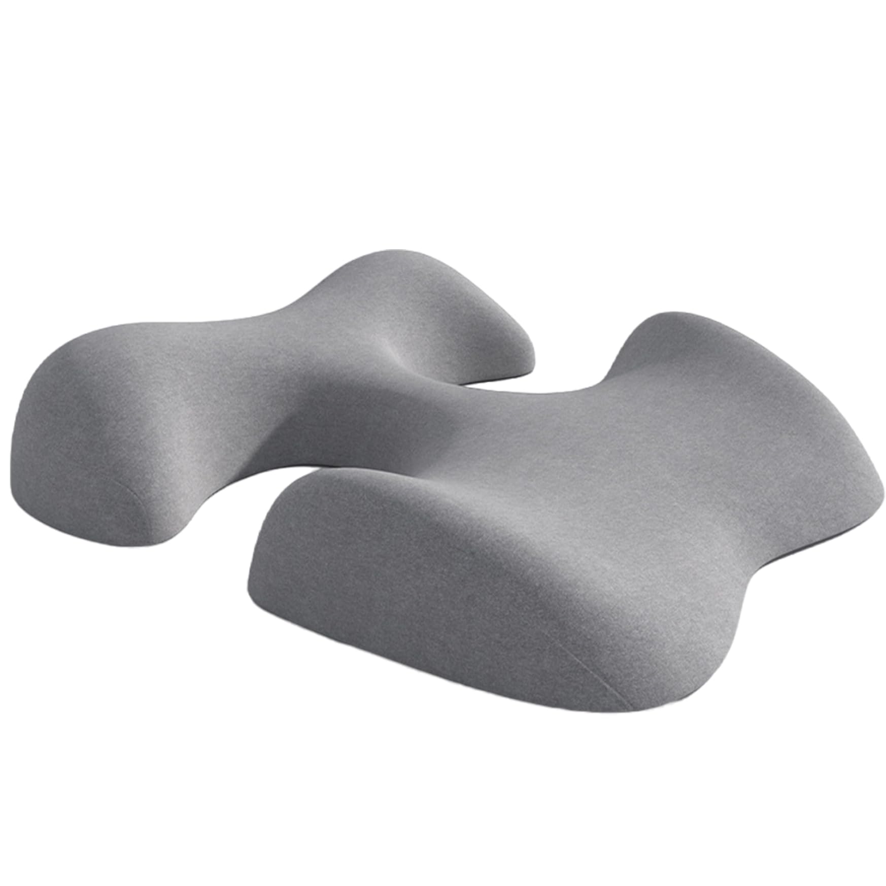 Almohada de lactancia para mujeres, almohada para el pecho, cofre ergonómico de espuma viscoelástica, propenso a tomar siestas, soporte para spa, salón de belleza, mesa de masaje para dormir, gris c