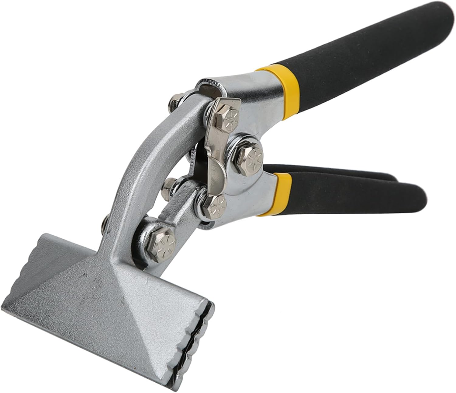 3 Inch Curved Sheet Metal Hand Seamer Manual Bending Tool for Metal Flattening Straightening Professional Metalworking Plier