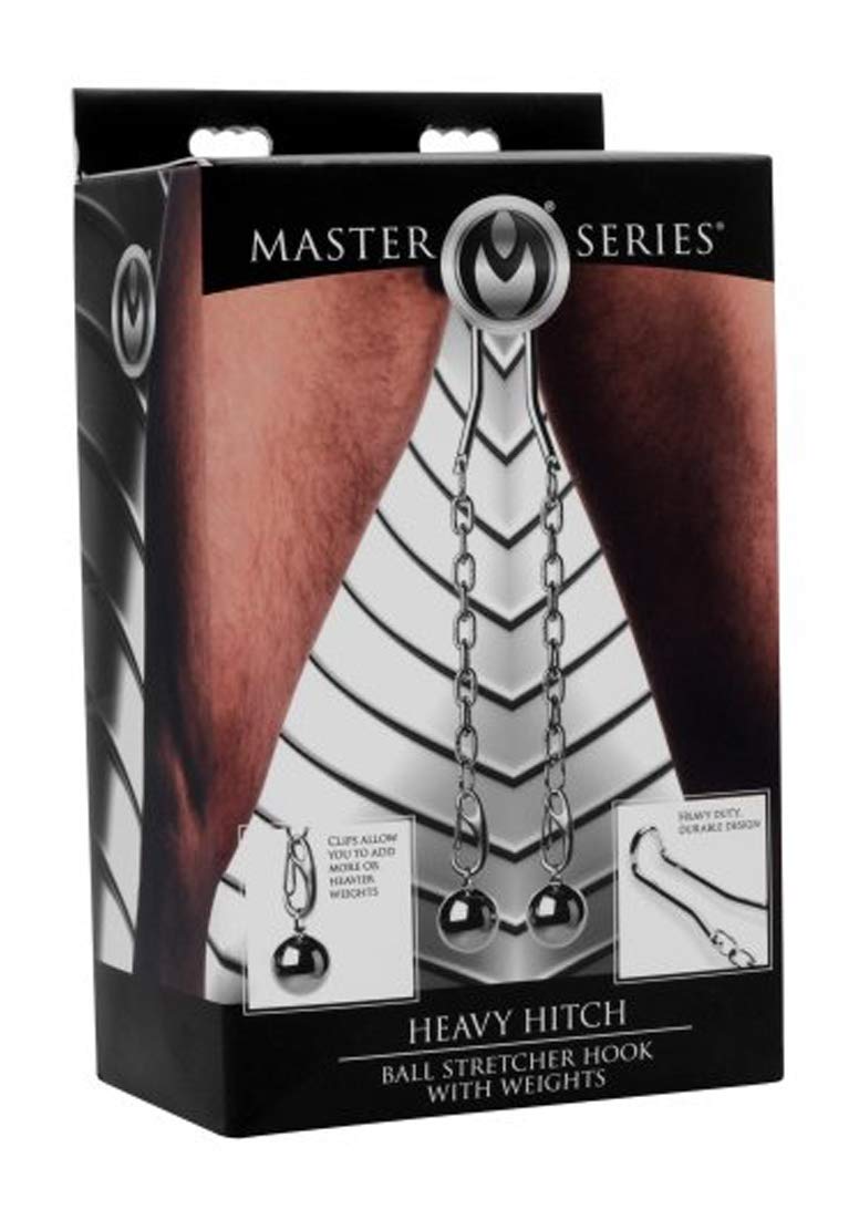 Master Series Crochet pour Civière à Boule d'Attelage Lourde avec Poids Argent
