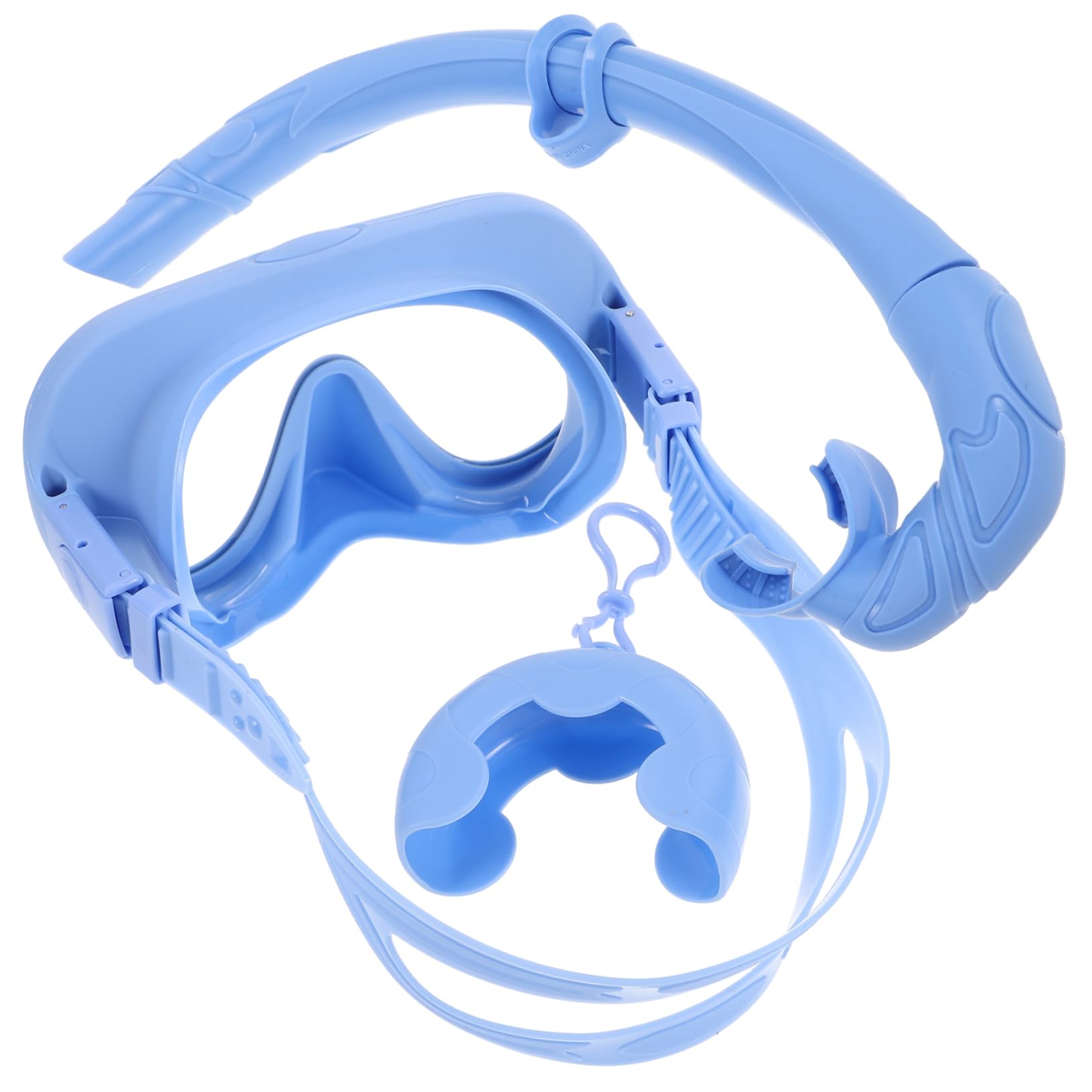 Yardwe Máscara de Snorkel de Cara Completa para Adultos, Silicona y Vidrio