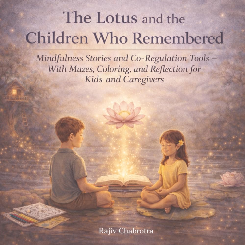 The Lotus and the Children Who Remembered: Mindfulness Stories and Co-Regulation Tools - With Mazes, Coloring, and Reflection for Kids and Caregivers