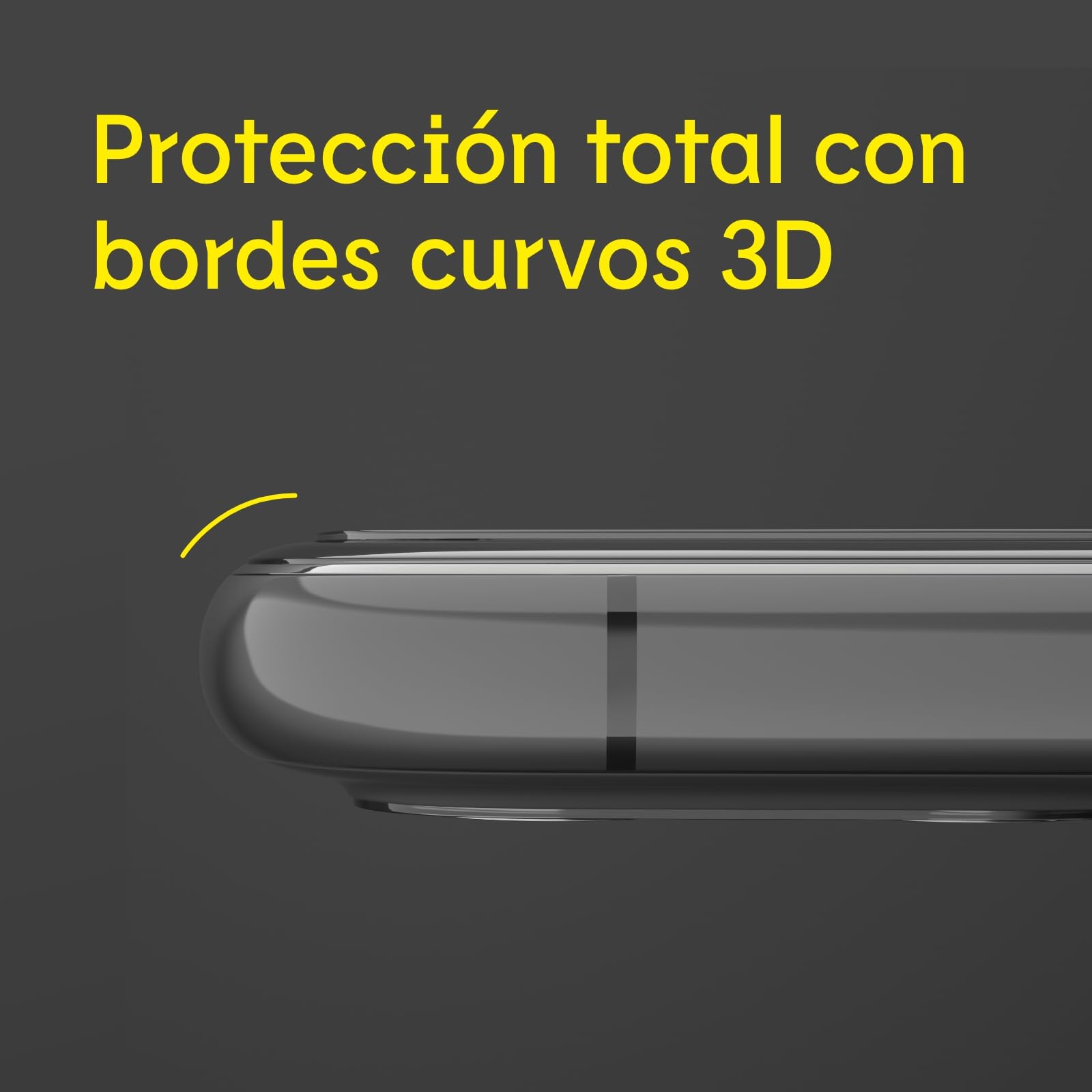 RhinoShield Protector de Cristal Templado para iPhone 12 Mini