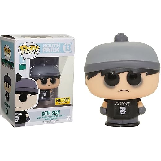 Funko Pop Television: South Park - Goth Stan Collectible Figure, Multicolor