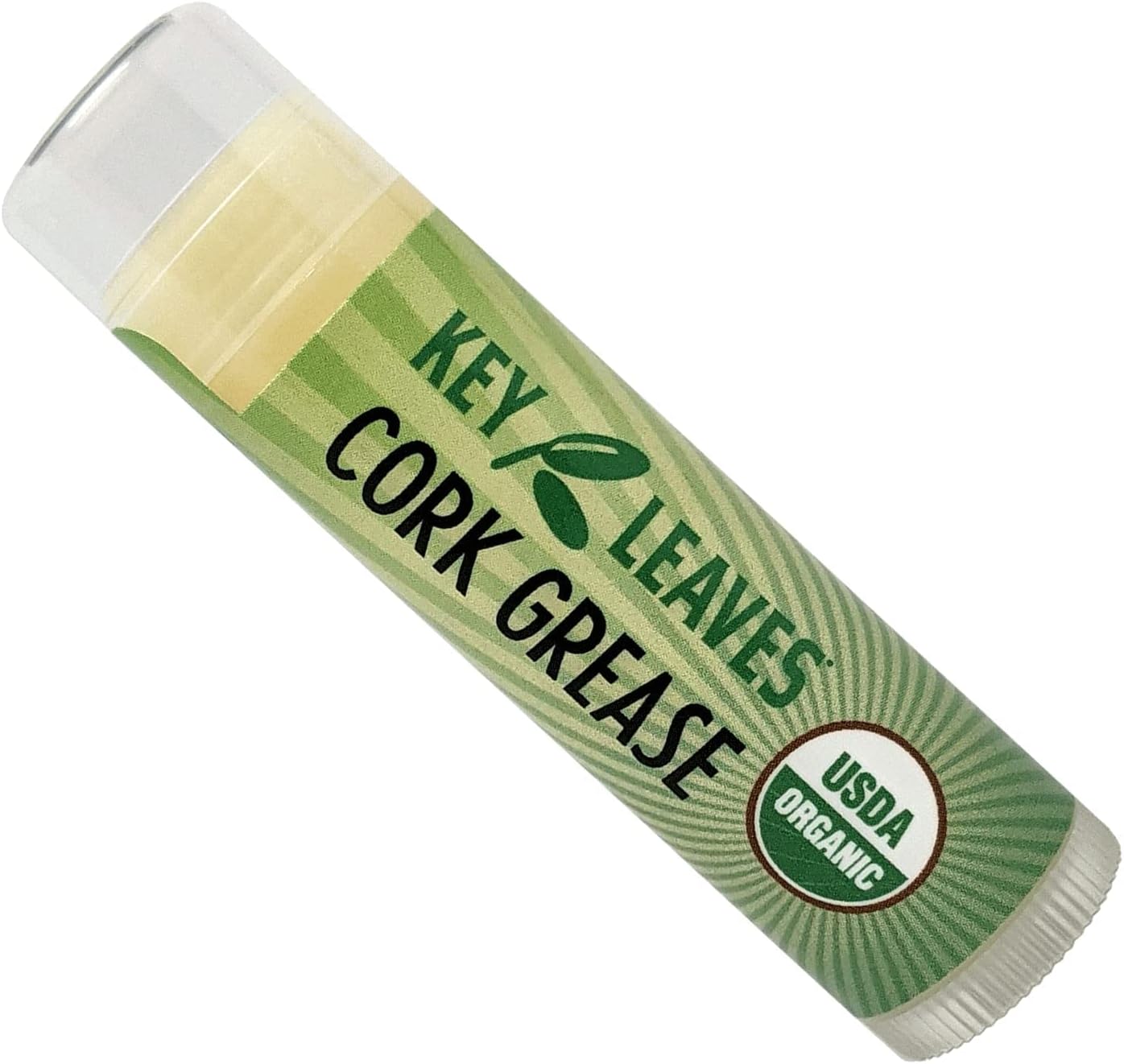 Key Leaves Cork Grease - USDA Organic All-Natural cork lubricant for clarinet, saxophone, oboe, bass clarinet, and more