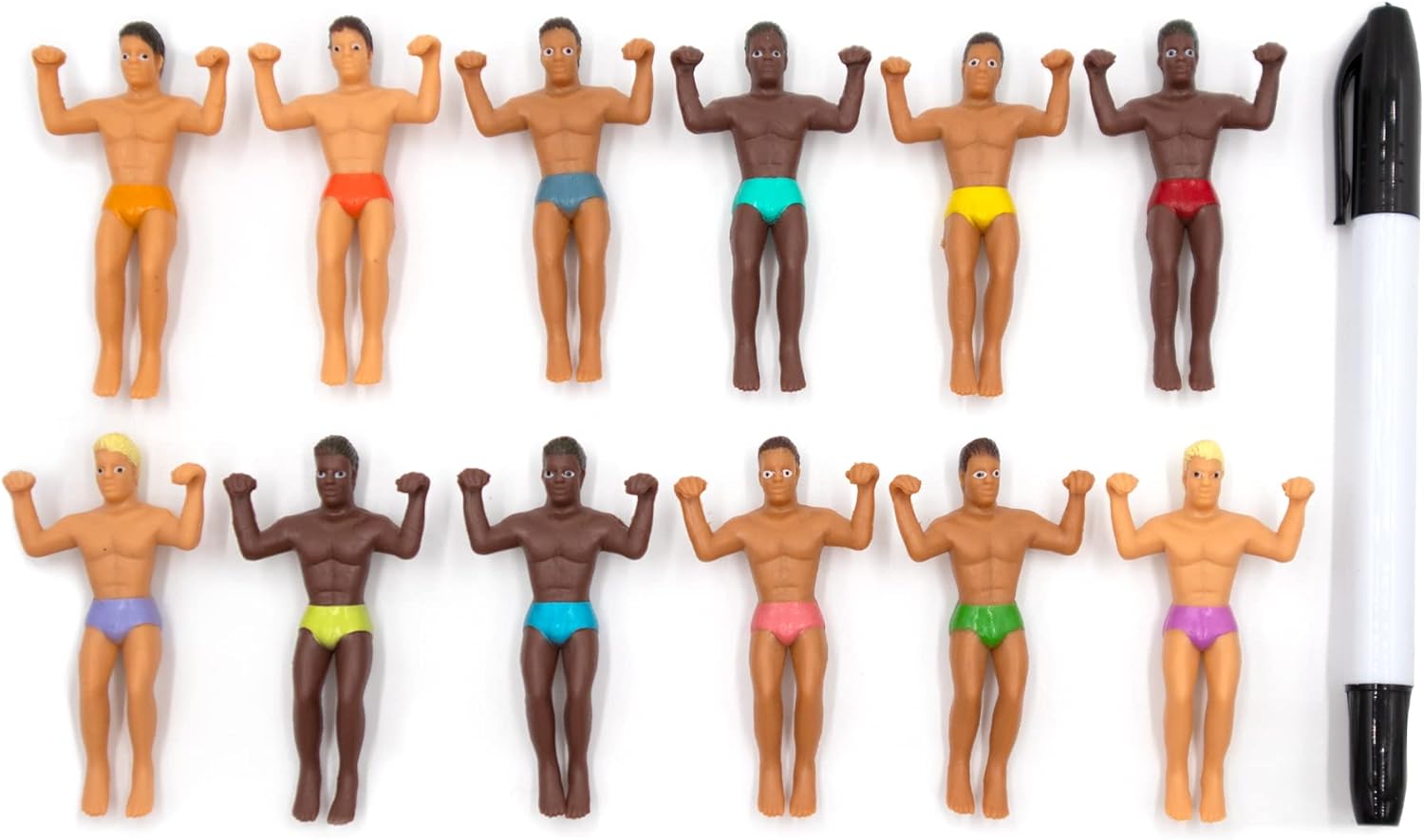 Promo Discount Up To 70% Off NPW Classic Themed Reuseable Glass Drink Markers, 12 Best Seller NPW Classic Themed Reuseable Glass Drink Markers, 12