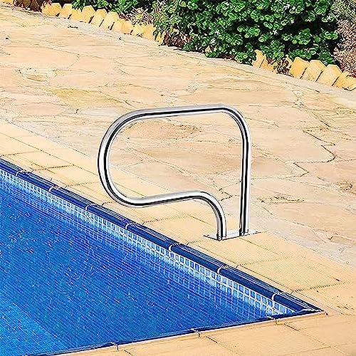 Pasamanos para piscina de acero inoxidable, 3 curvas, completo miniatura 7