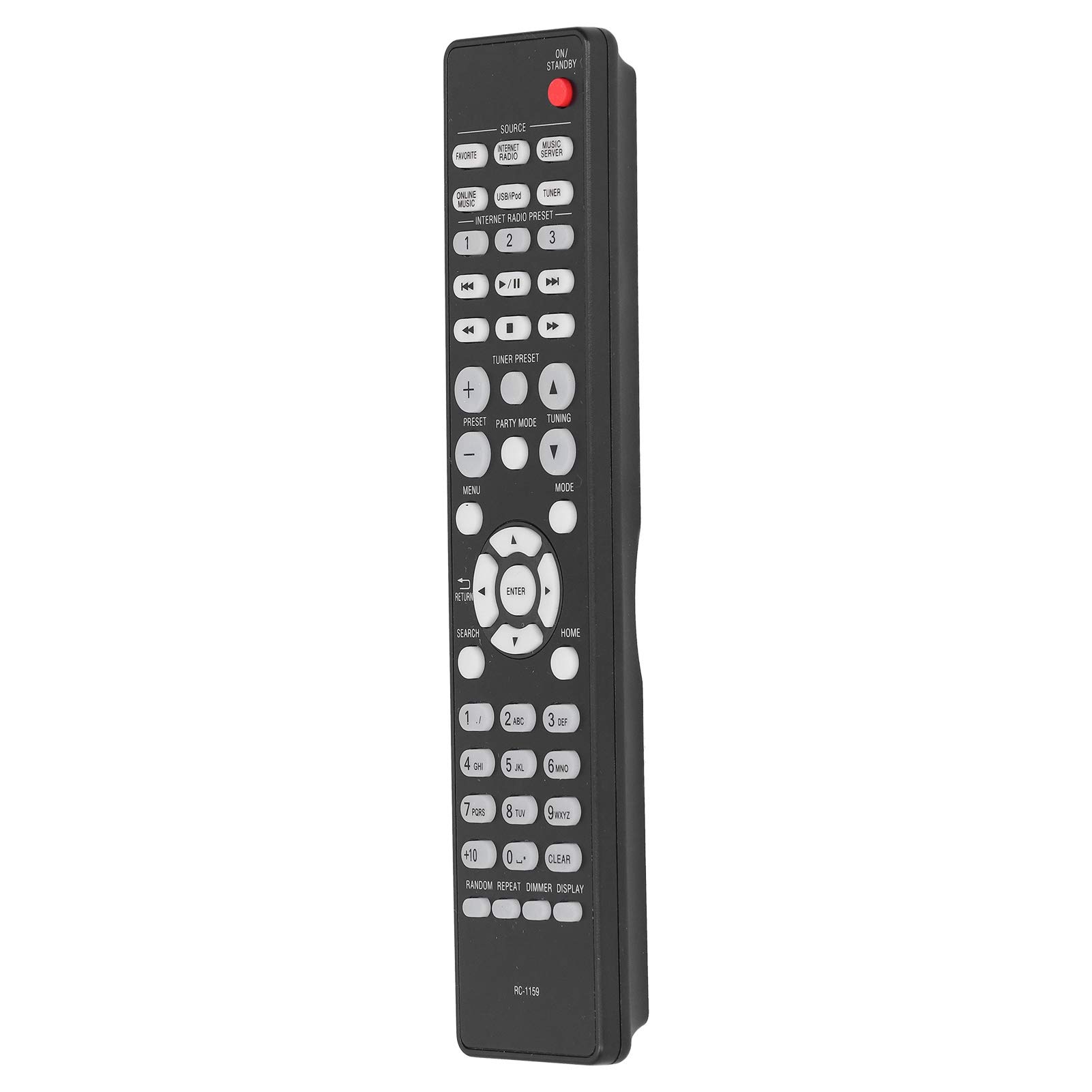Télécommande Universelle, télécommande à Clavier RC-1159, télécommande de Remplacement pour Tous Les téléviseurs LCD