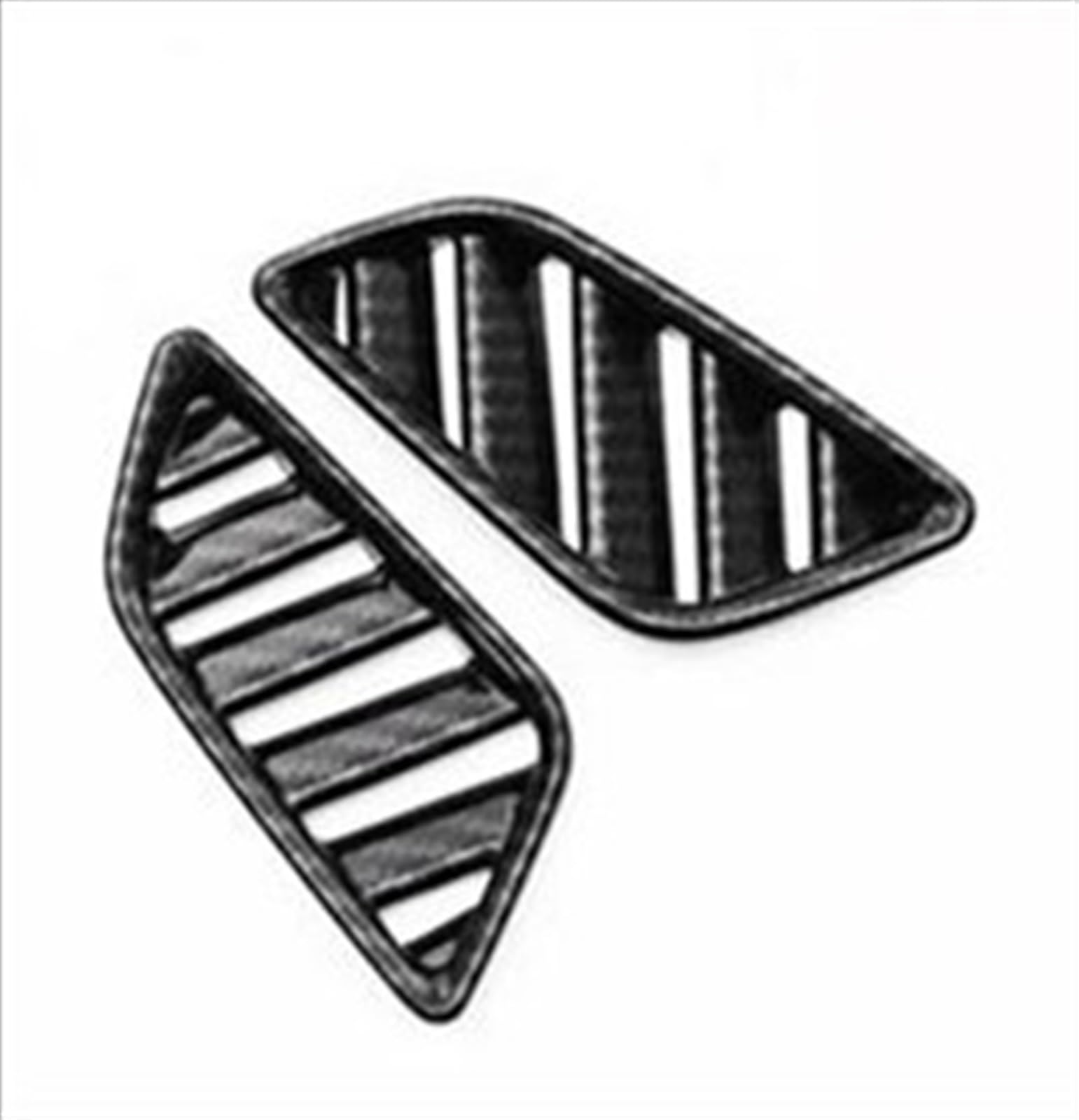 Piwine E Center Consol Gear Shift Cover Trim Abs For Audi A4 B9 2017-2019 Carbon Fiber Color Air Outlet Fram Decoration