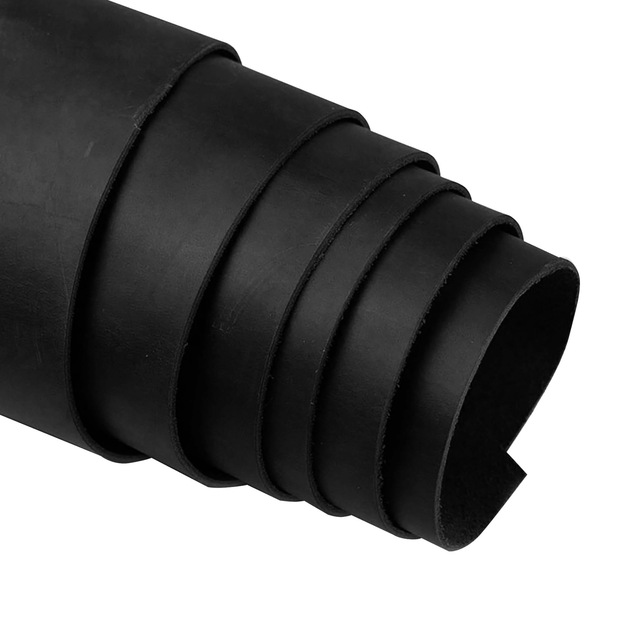 ELW 9 10 oz 3 6 4 mm de espesor precortado tamaño 4 6 pies cuadrados en color negro carbón cuero de vaca de grano completo curtido al aceite para herramientas, tallado, moldeado, manualidades, pasatiempos, talleres, costura, fundas de cuchillos