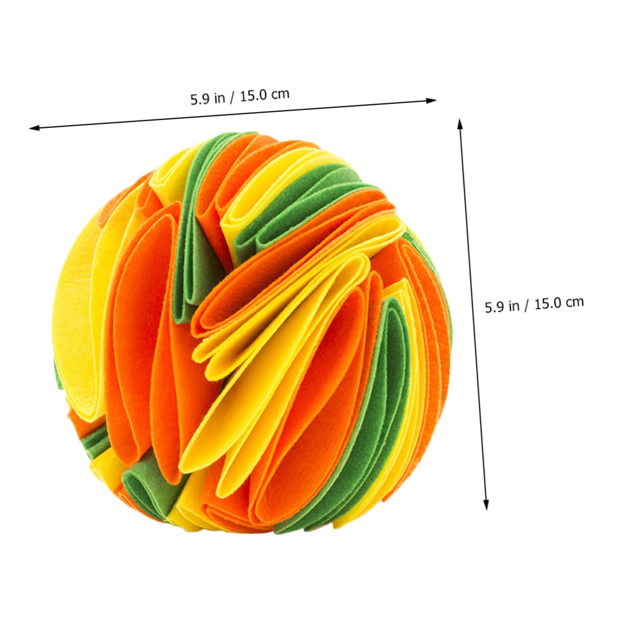 Sosoport 2piezas Juguete Interactivo para Perros Bola De Alimentación Lenta para Mascotas Juguete Colorido De Masticación y Ocio para Perros Pequeños y Medianos Limpieza y Estimulación