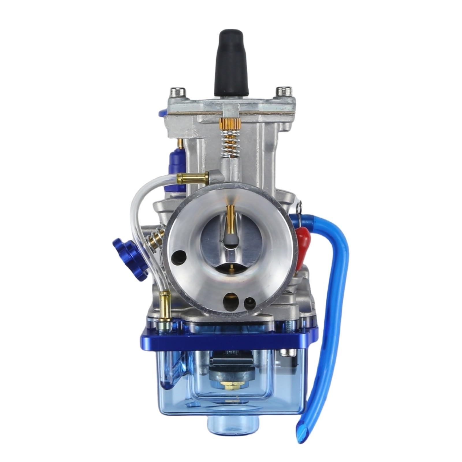 Gaźnik Pasuje do OKO PWK 24 26 28 30 32 34 mm 2T 4T skuter ATV motocykl terenowy uniwersalny gaźnik wyścigowy z dyszą Power Jet niebieska miska(PWK26)