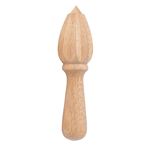 HIC Kitchen Exprimidor de cítricos, madera dura, 6.5 pulgadas