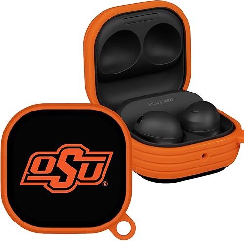 Miniatura 7 de Affinity Bands Oklahoma State Cowboys Champion Series HDX Case Cover Compatible with Samsung Galaxy Buds Pro Champion Series,Camo,Clásico,Oklahoma