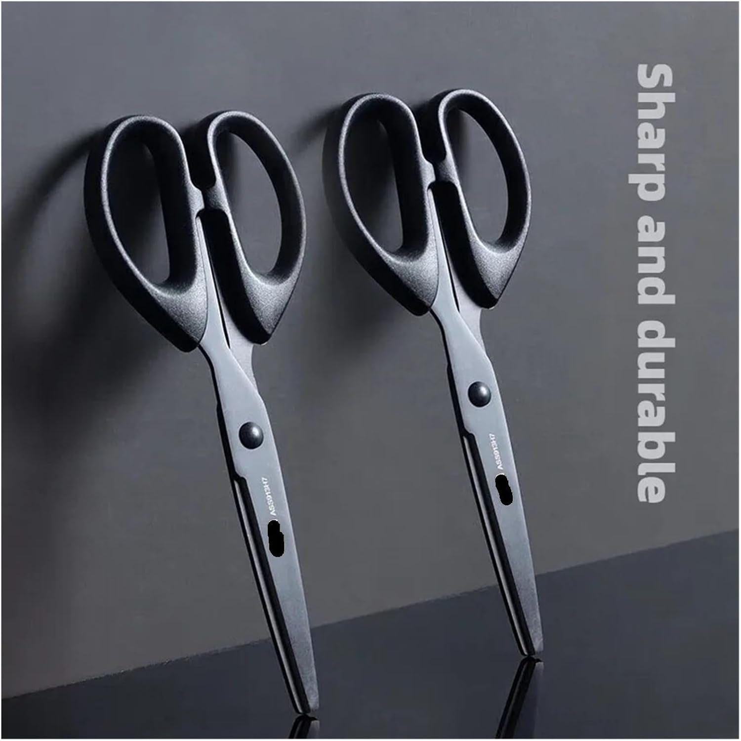 1/3/5/10pcs 160mm Black Blade Scissors Wear-resistant Stainless Steel Not Easy To Glue Durable(20pcs Set)