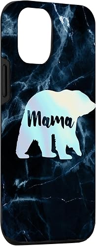 Miniatura 3 de Funda negra para iPhone 14 Pro Rainbow Mama Bear