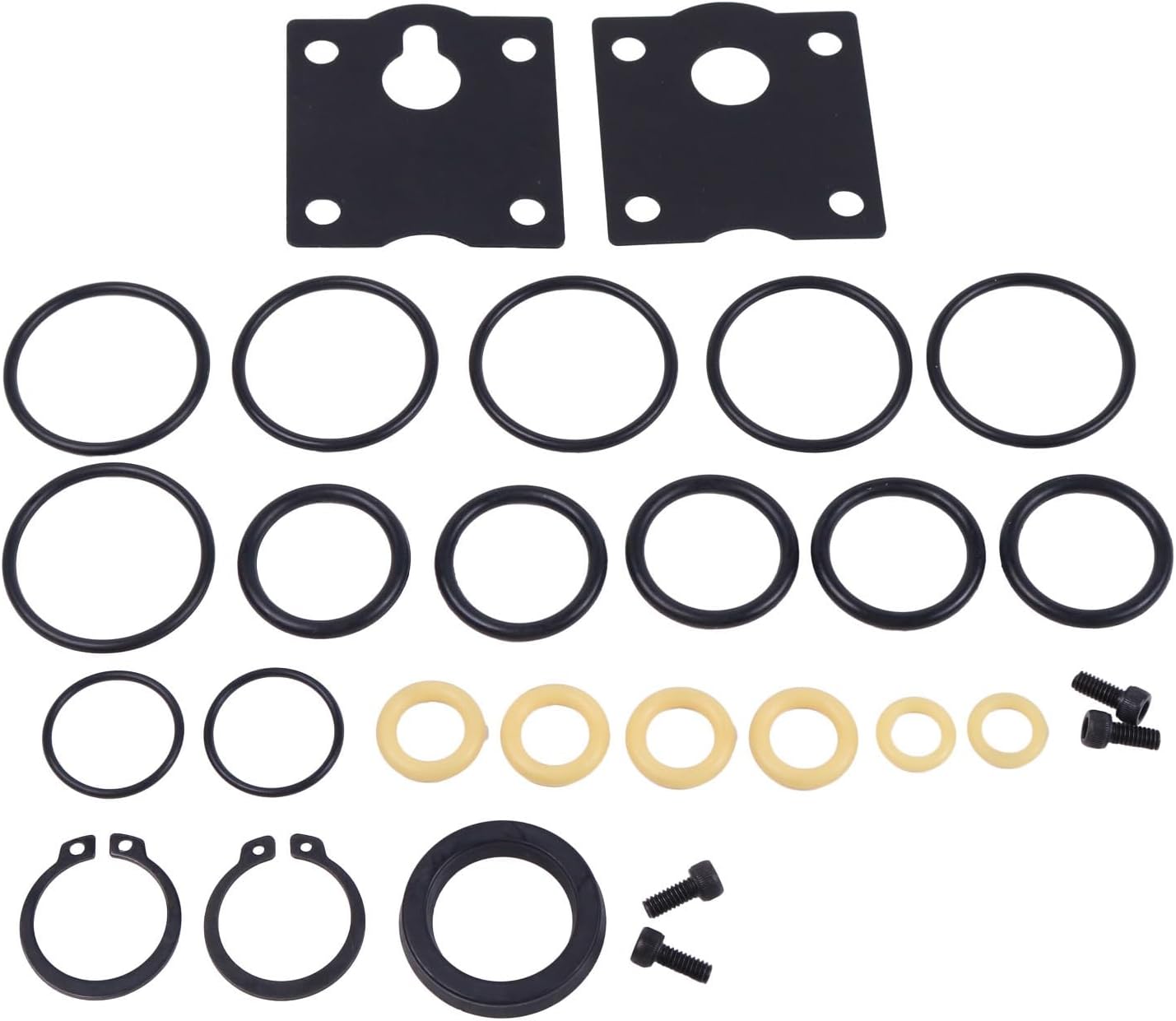 HOLDWELL Air Section Repair Kit 637118-C Compatible with Ingersoll Rand ARO 1" & 1 1/2" Metallic & Non-Metallic Pumps & 2" Non-Metallic Pumps